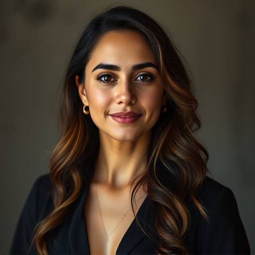 Foto de Fernanda Costa, professora de atuaäão para cinema e TV da Academia Refletir.